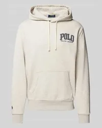 Ralph Lauren Hoodie mit Känguru-Tasche Hellgrau