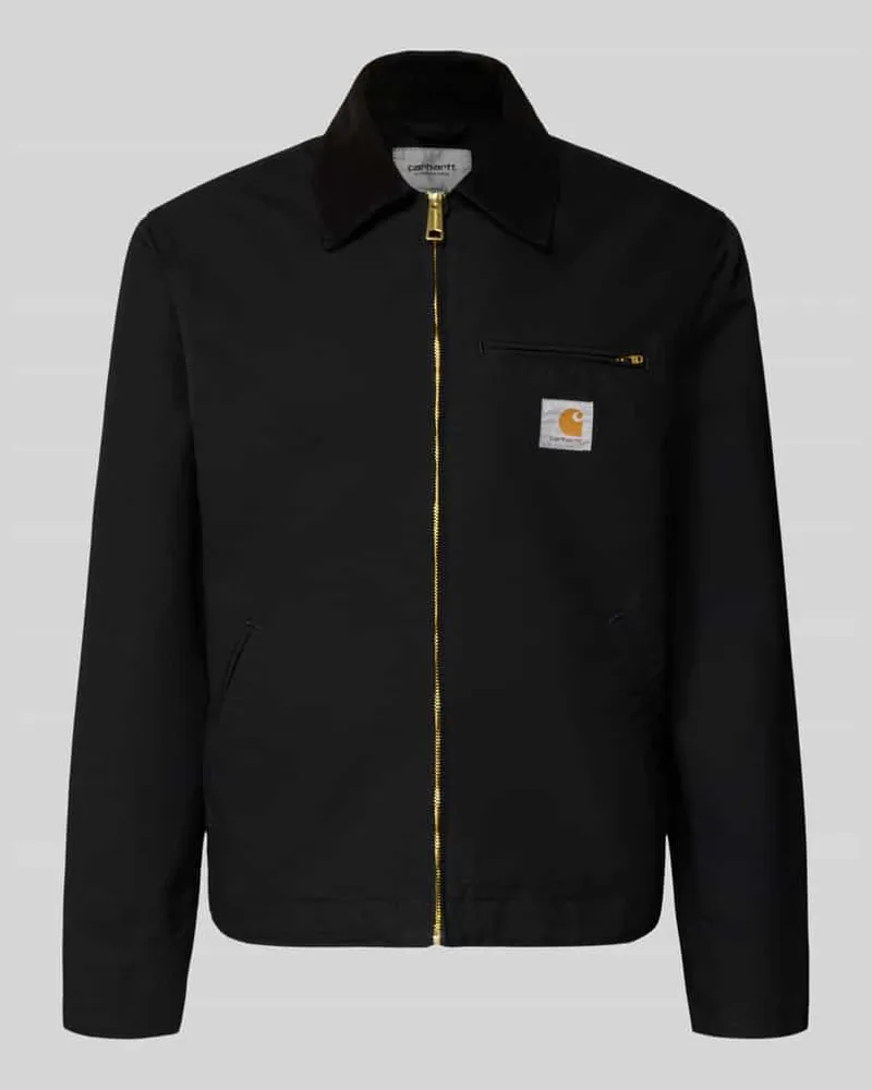 Carhartt WIP Jacke mit Label-Detail Modell 'Detroit Black