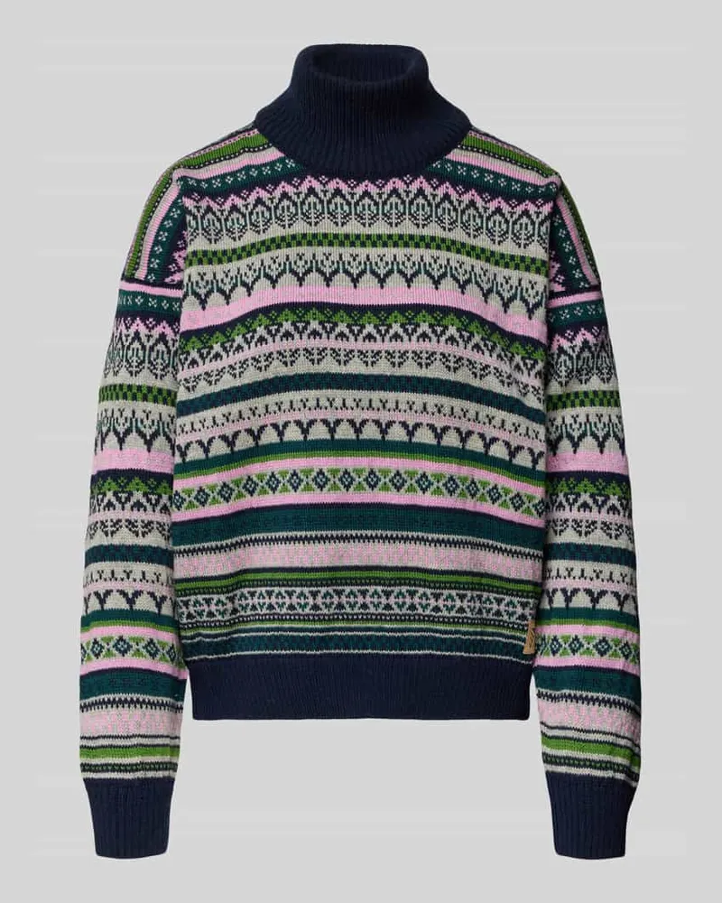 Dale of Norway Rollkragenpullover aus Wolle Modell 'UTSIRA Marine