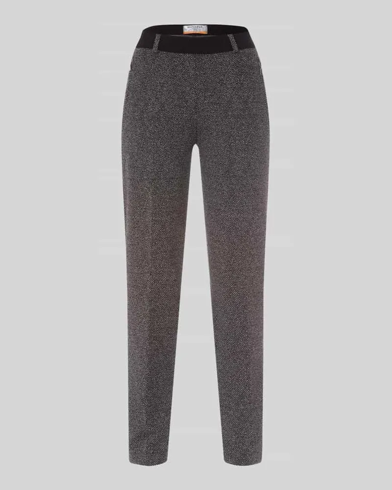 Brax Slim Fit Hose aus material-Mix mit Viskose-Anteil Anthrazit