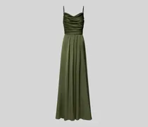 Abendkleid mit Wasserfall-Ausschnitt