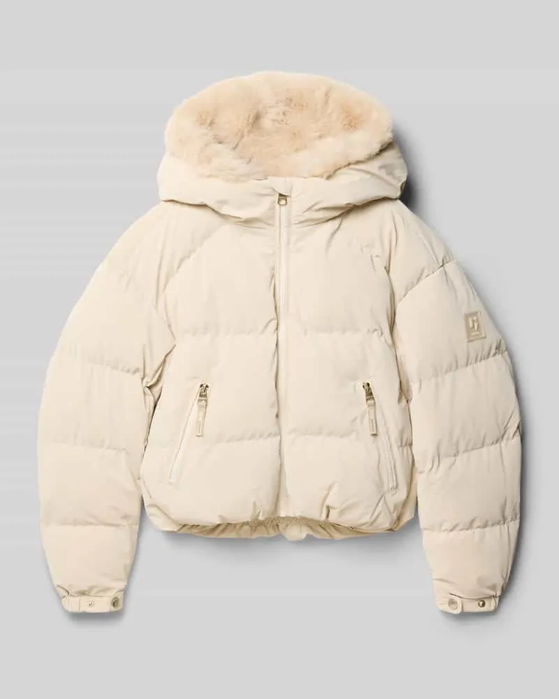 Garcia Jeanswear Steppjacke mit Kapuze Ecru