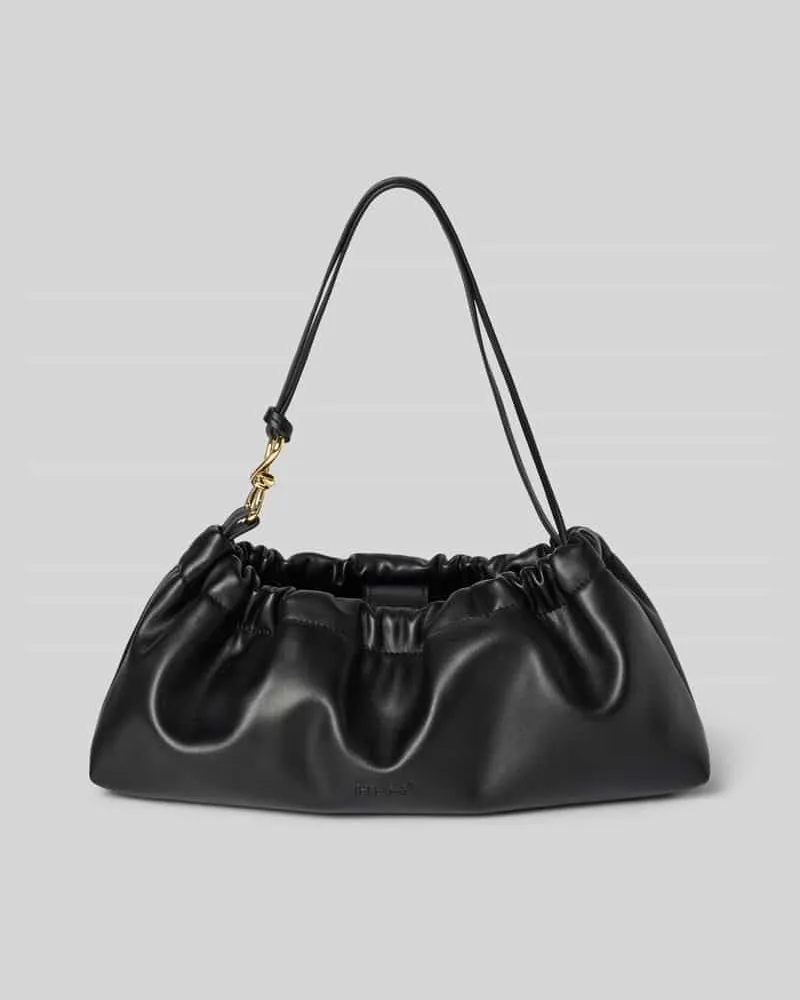 HUGO BOSS Umhängetasche mit Magnetverschluss Modell 'MILLIE_HOBO Black