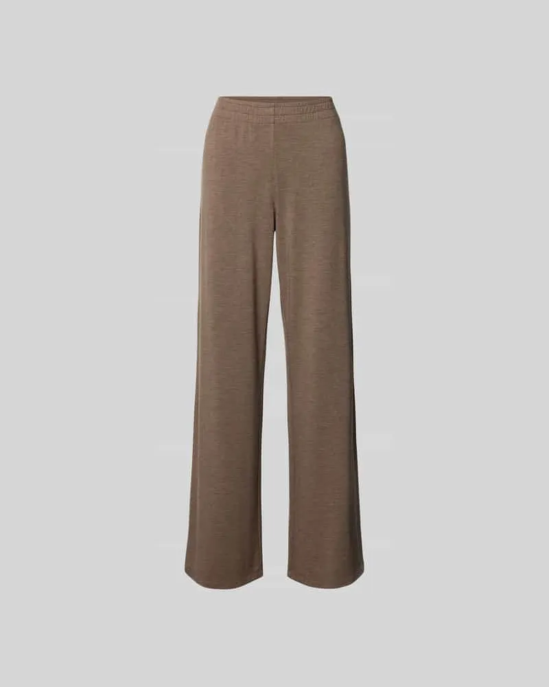 Juvia Stoffhose mit elastischem Bund Taupe