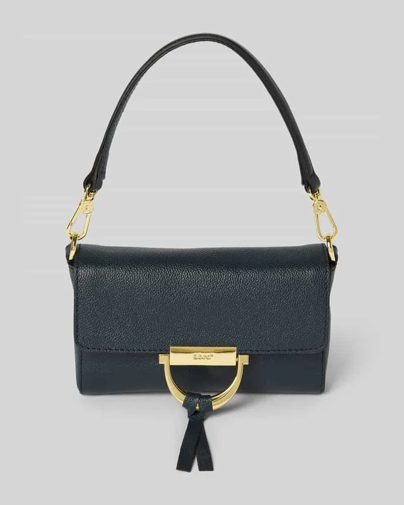Abro Handtasche mit Label-Detail Modell 'TEMI Marine
