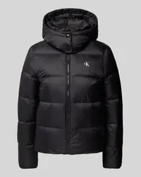 Calvin Klein Steppjacke mit Logo-Print Black