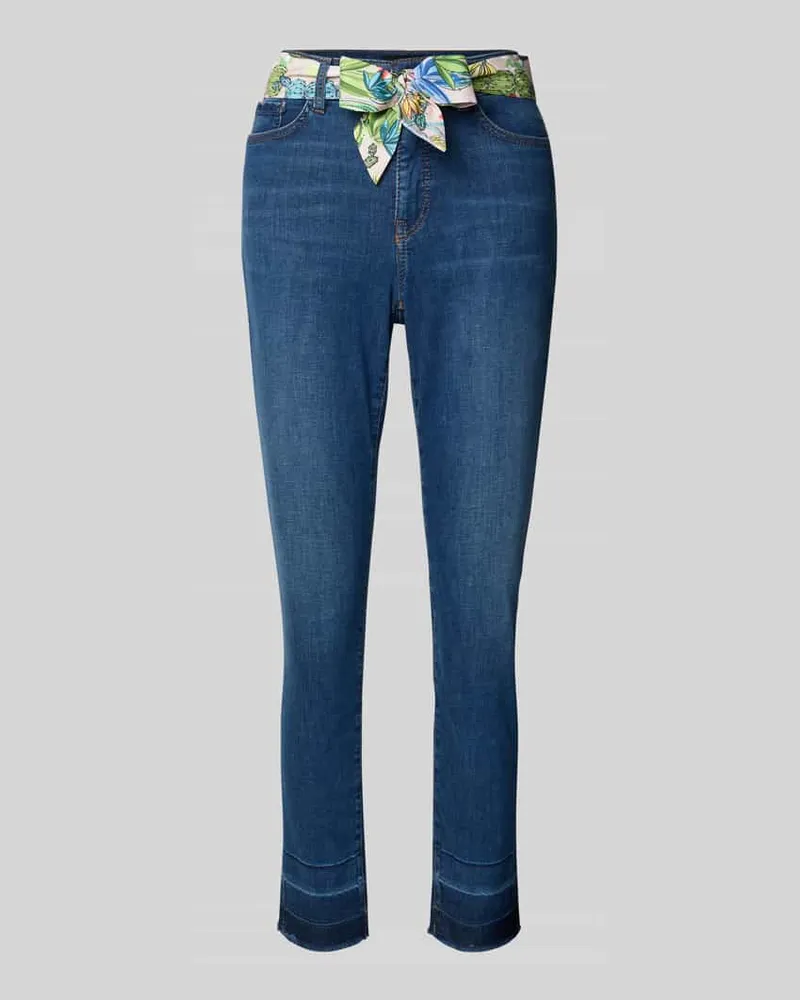 Marc Cain Jeans mit 5-Pocket-Design Modell 'SILEA Marine