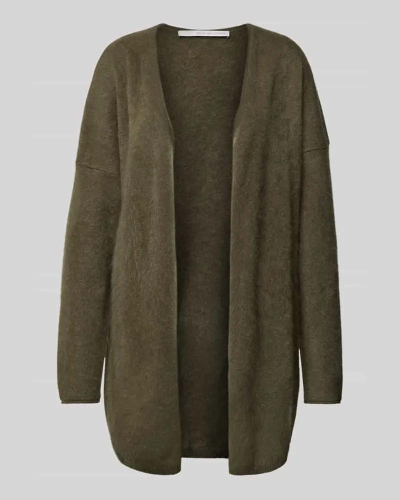 Herzen's Angelegenheit Strickjacke aus Kaschmir-Woll-Mix Khaki