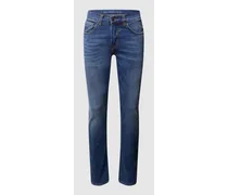Tapered Fit Jeans mit Stretch-Anteil Modell 'Jayden
