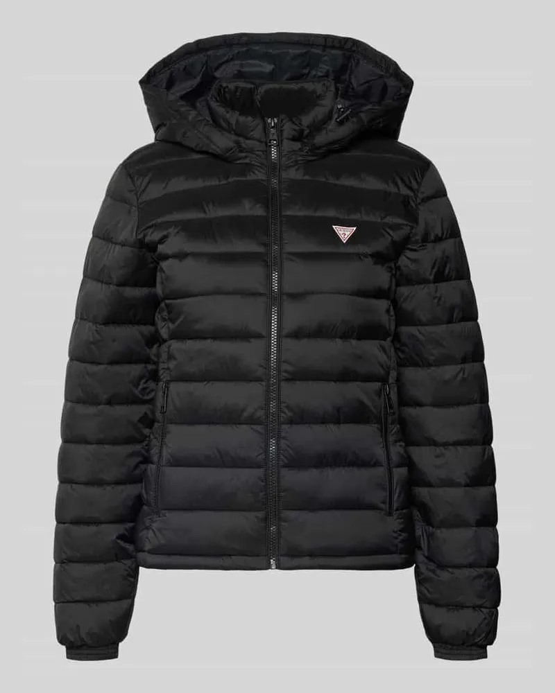 Guess Steppjacke mit Kapuze Black