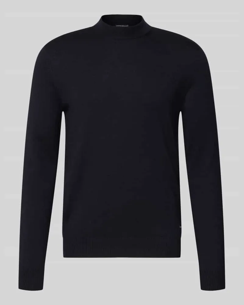 JOOP! Regular Fit Pullover aus reiner Schurwolle Modell 'Davide Marine