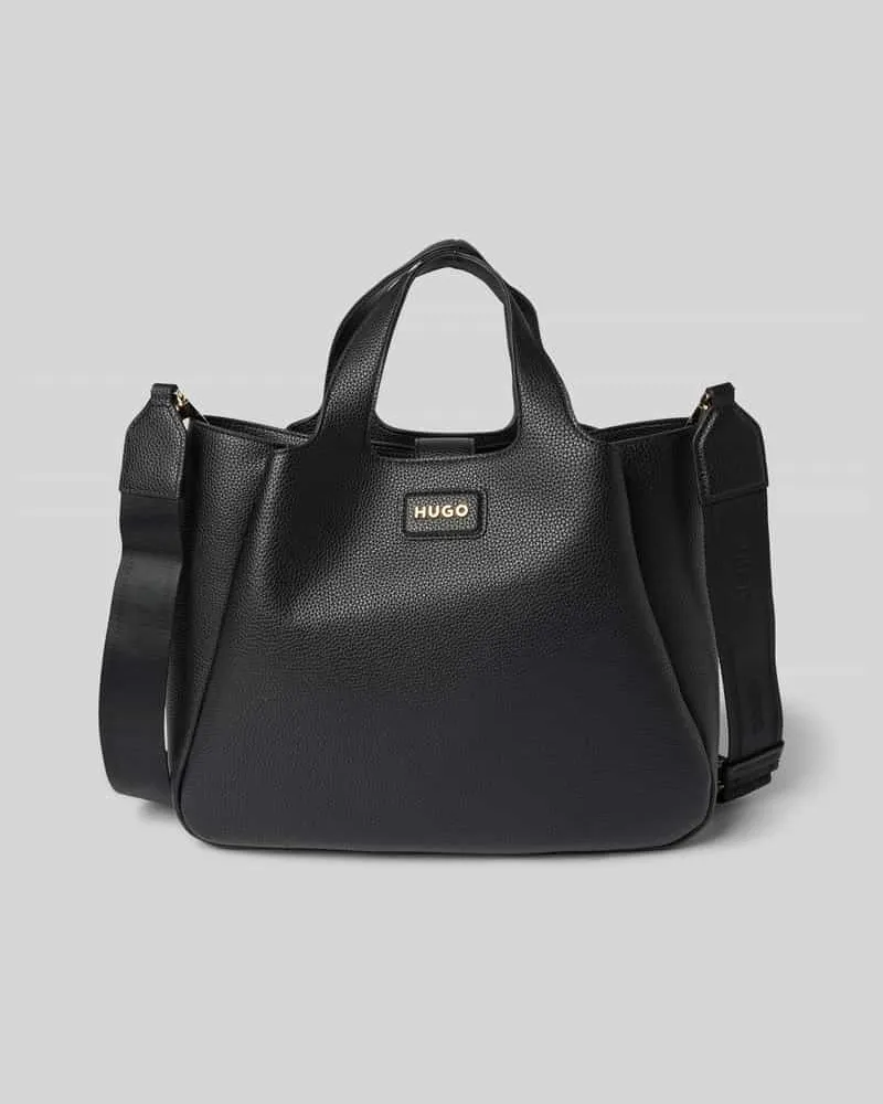 HUGO BOSS Umhängetasche in Leder-Optik Modell 'ORIN_SM Black