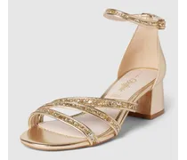 Sandalette mit Paillettenbesatz Modell 'LILLY GLAM