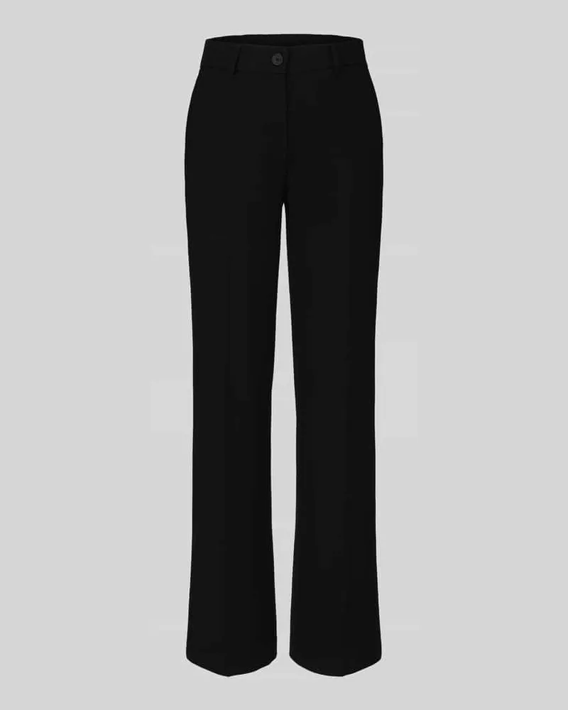 TONI Regular Fit Weite Hose mit Viskose-Anteil Modell 'Jenny Wide Black