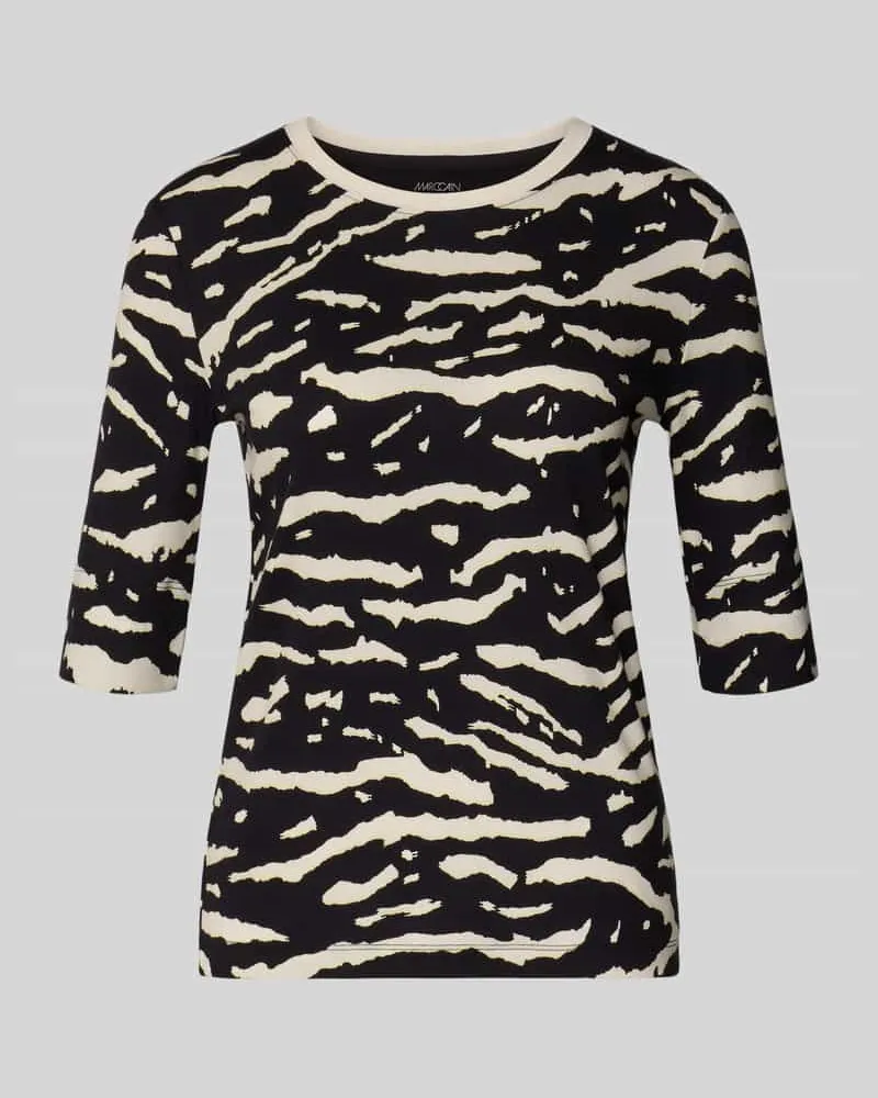 Marc Cain T-Shirt mit 3/4-Arm Black