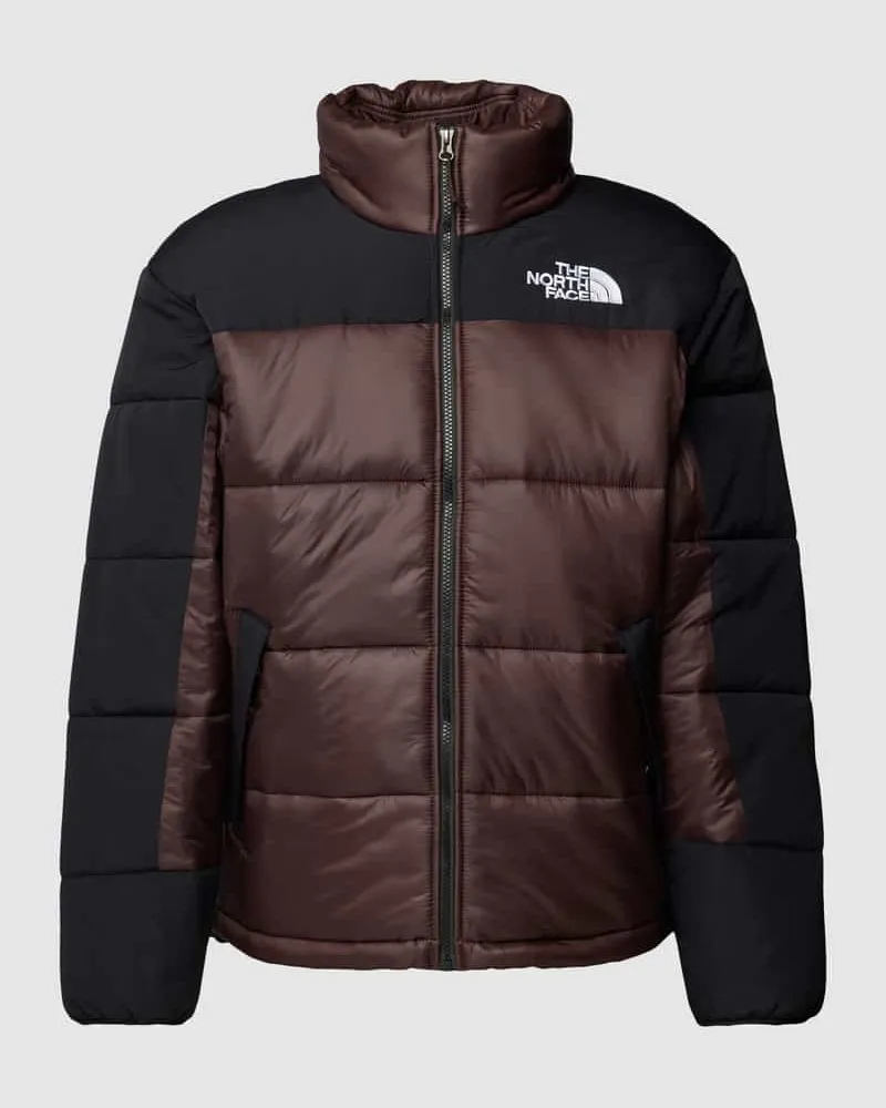 The North Face Steppjacke im Colour-Blocking-Design Schoko