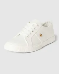 Ralph Lauren Sneaker mit Label-Applikation Modell 'JANSON Weiss