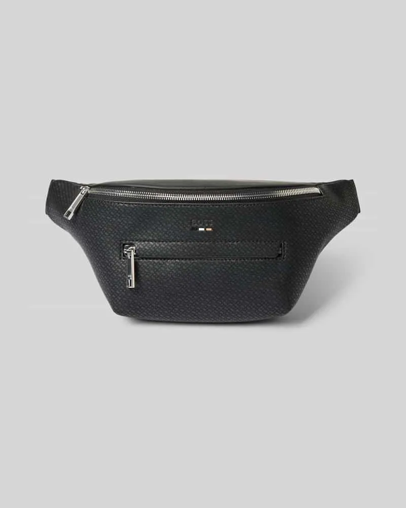 HUGO BOSS Bauchtasche mit Label-Detail Modell 'RAY Black