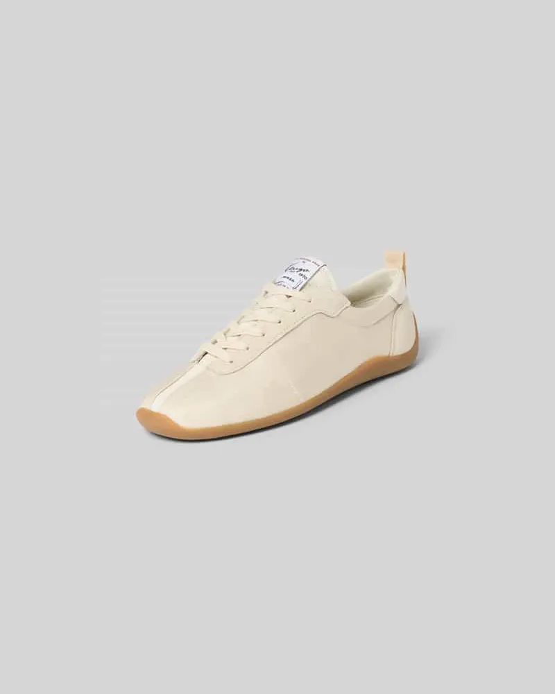 Kenzo Sneaker mit Ziernähten Ecru