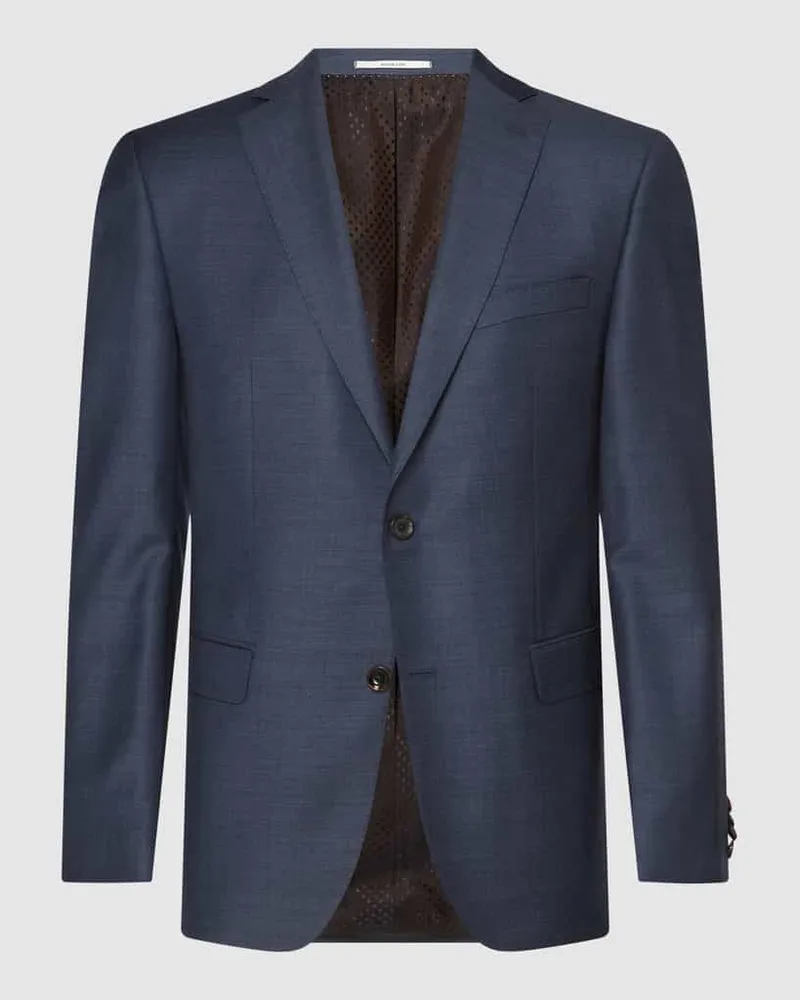 Carl Gross Sakko mit Brustleistentasche Modell 'Steven Rauchblau