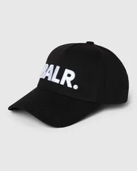 BALR. Basecap mit Label-Stitching Modell 'Game Day Black