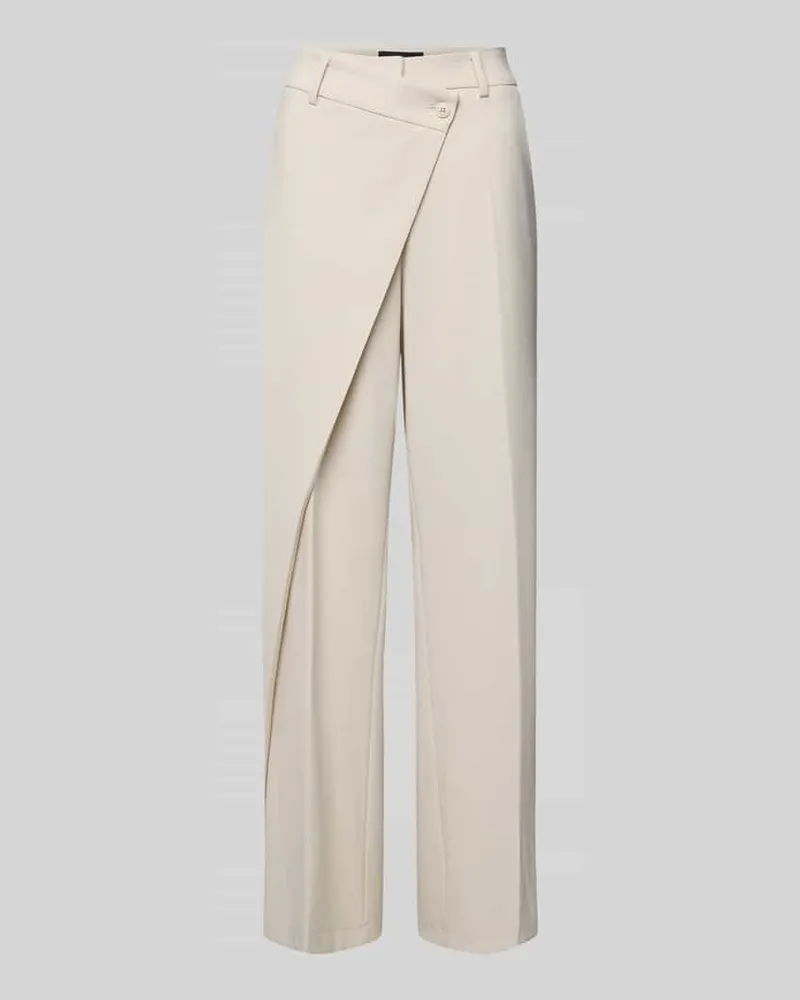 Cambio Stoffhose mit französischen Eingrifftaschen Modell 'ANAIS Sand