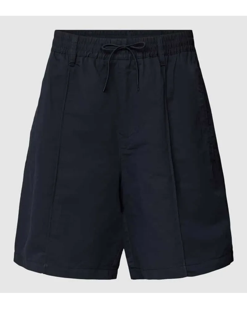 Emporio Armani Regular Fit Bermudas mit Tunnelzug Marine