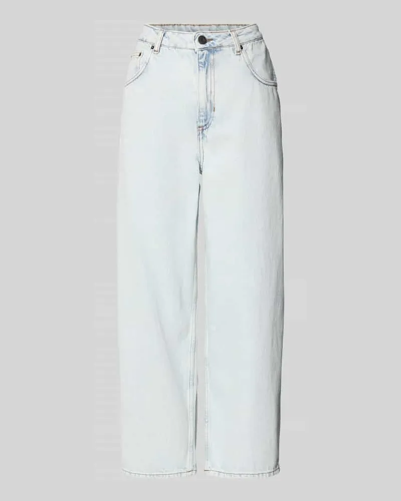 American Vintage Straight Fit Jeans im 5-Pocket-Design Modell 'Joybird Hellblau