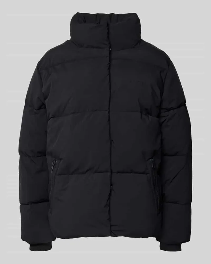 Mustang Steppjacke mit Stehkragen und Reißverschluss Modell 'Gillan Black