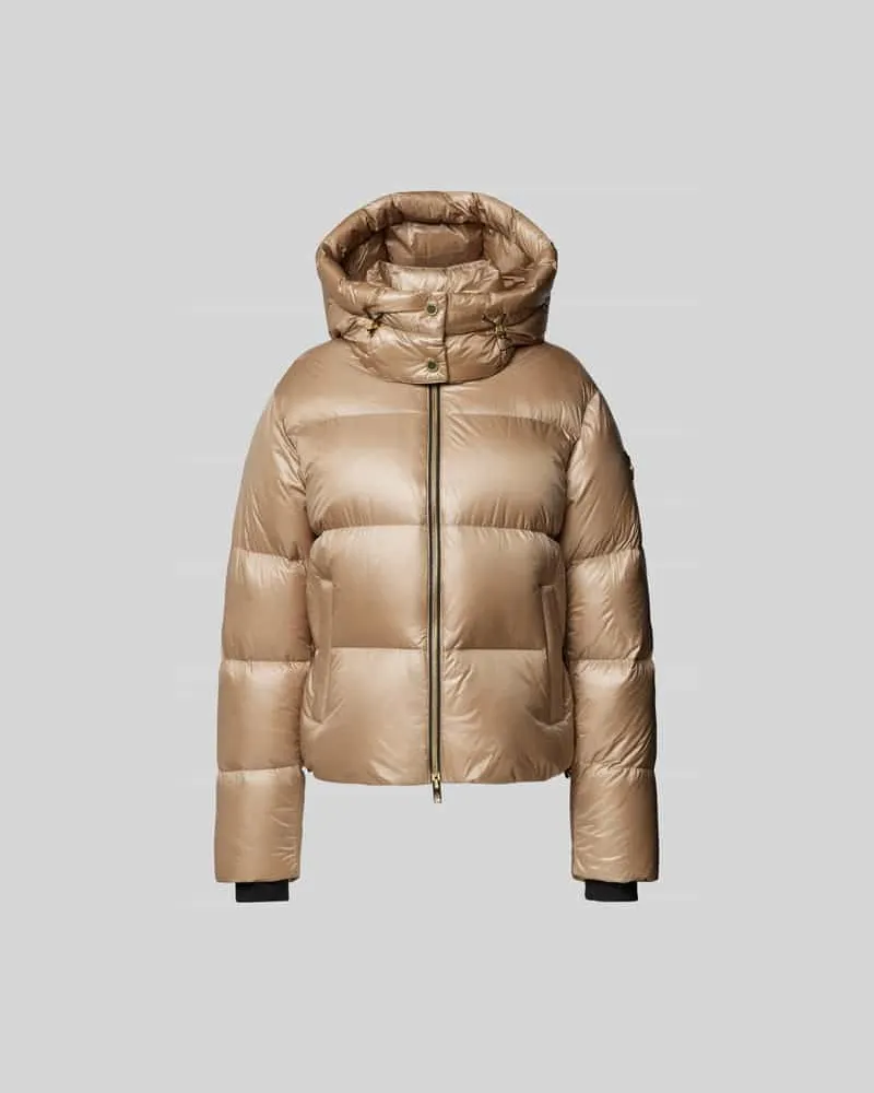 Moose Knuckles Steppjacke mit Reißverschluss Gold