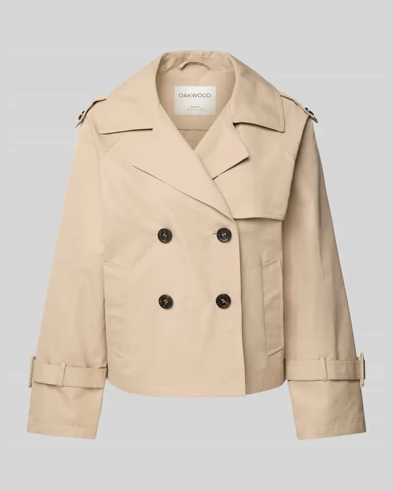 Oakwood Trenchcoat mit Leistentaschen Modell 'MARGOT Beige