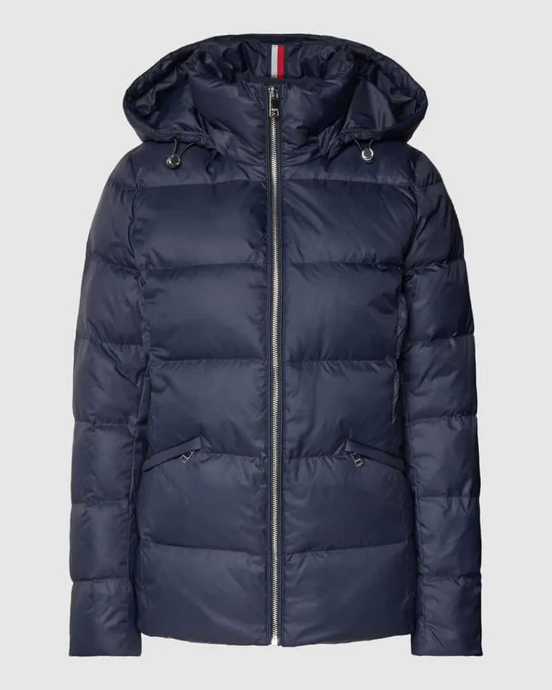 Tommy Hilfiger Steppjacke mit Kapuze Marine