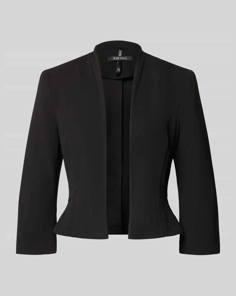 Swing Bolero mit 3/4-Ärmel Black