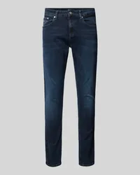 Tommy Hilfiger Slim Fit Jeans im 5-Pocket-Design Modell 'AUSTIN Jeansblau