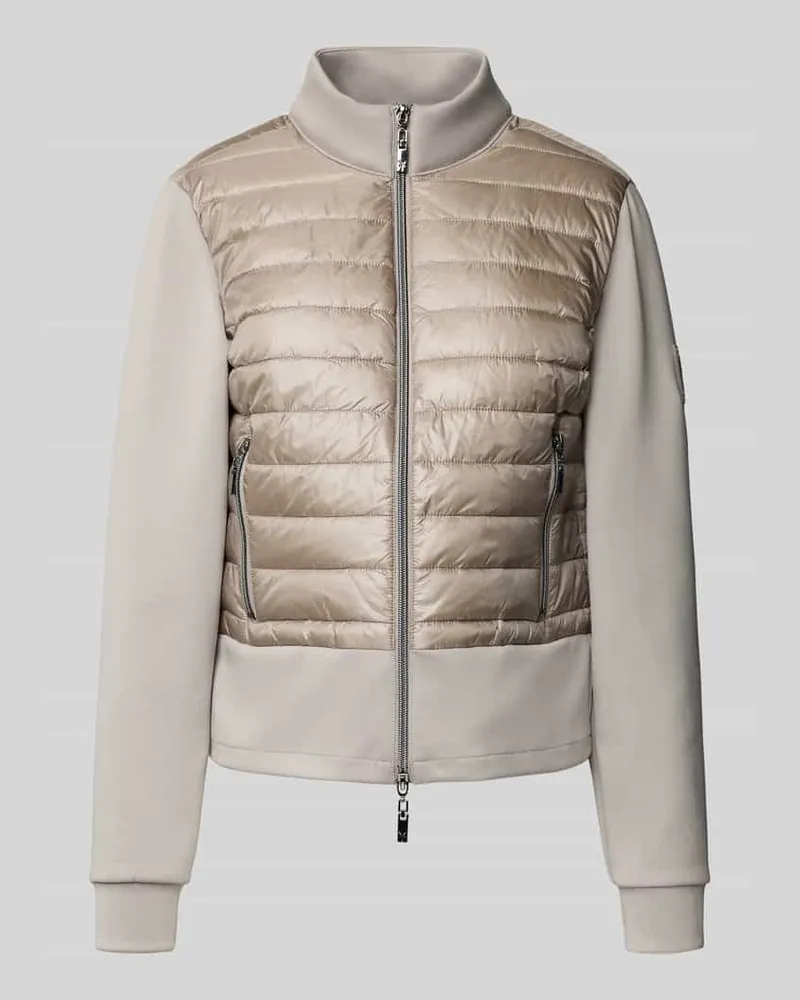 monari Steppjacke mit Reißverschluss Taupe