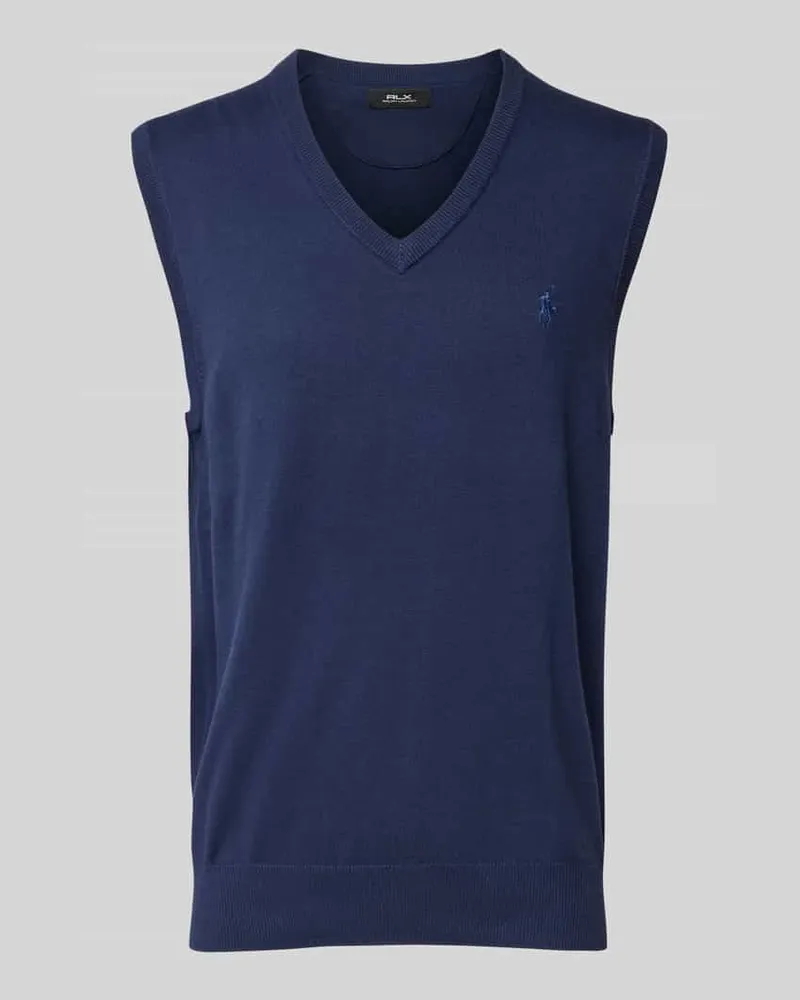 Ralph Lauren Pullunder mit Logo-Stitching Marine