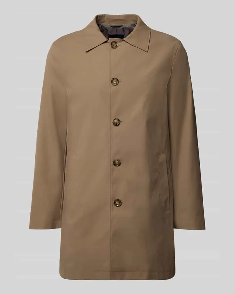 McNeal Mantel mit Knopfleiste Kitt