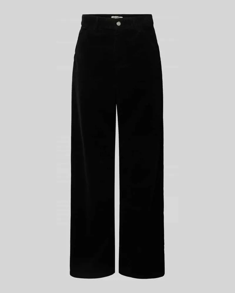 Carhartt WIP Straight Fit Cordhose im 5-Pocket-Design Modell 'Coventry Black