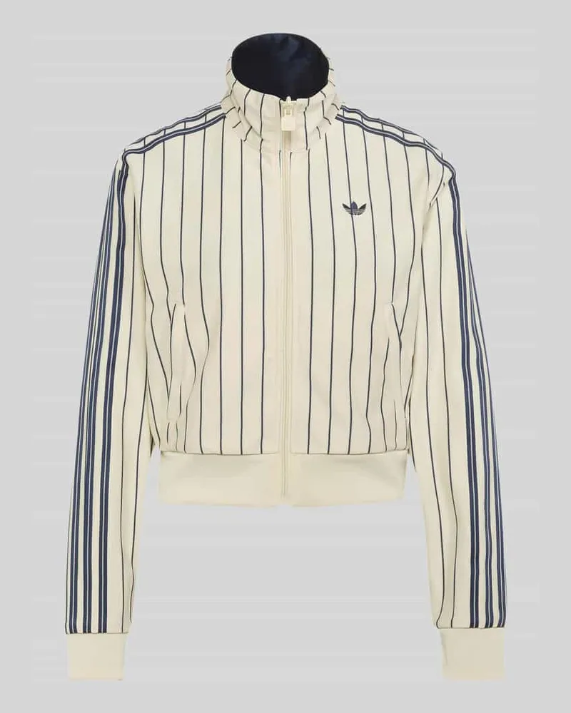 adidas Regular Fit Trainingsjacke mit Wendeoption und Logo-Details Ecru