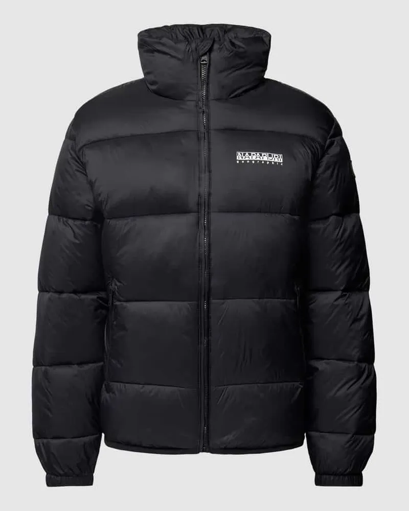 Napapijri Steppjacke mit Stehkragen Modell 'SUOMI Black