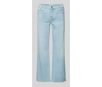 Wide Leg Jeans mit verkürztem Schnitt Modell 'TESS