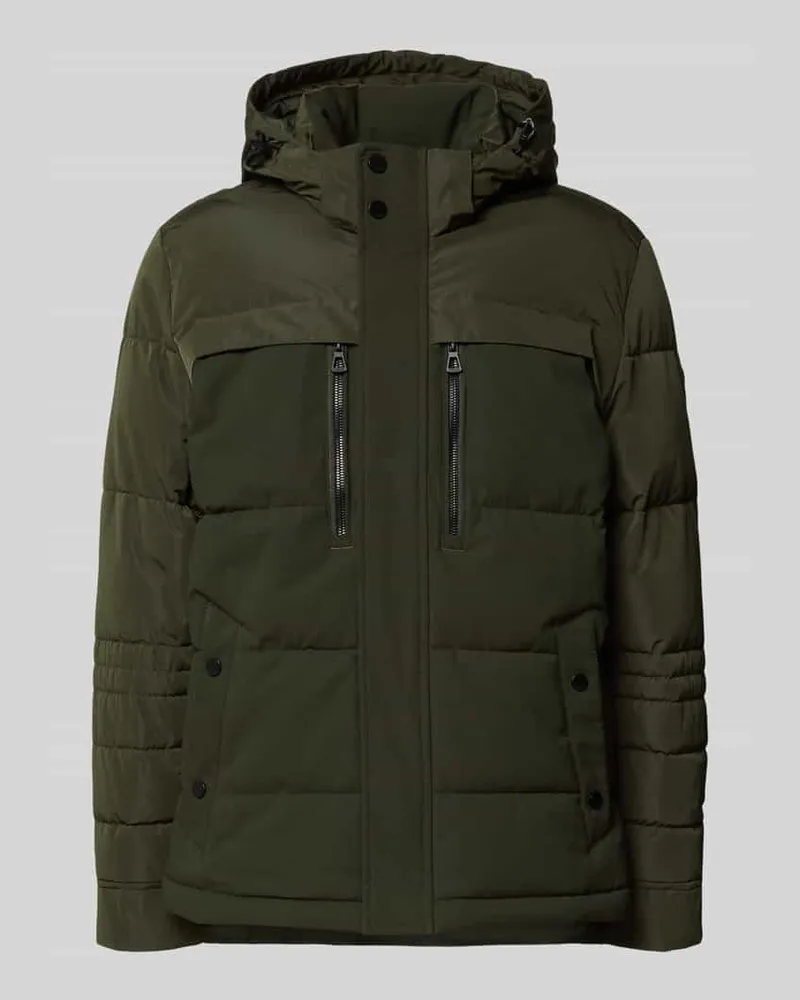 Lerros Steppjacke mit verlängertem Rückenteil Dunkelgruen