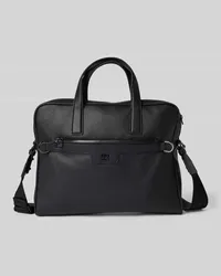 HUGO BOSS Handtasche mit Label-Detail Modell 'Nesh Black