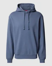 HUGO BOSS Sweatshirt mit überschnittenen Schultern Modell 'Dapo Hellblau