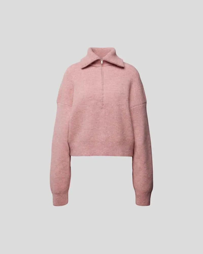 Nanushka Troyer mit gerippten Abschlüssen Pink