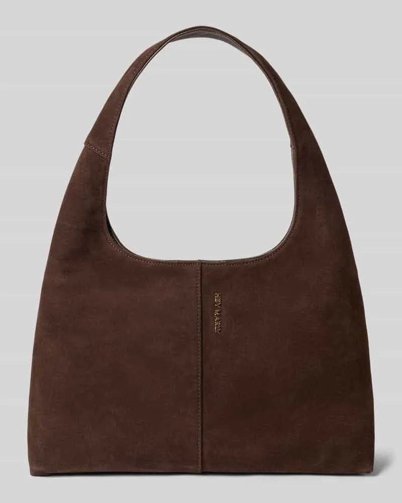 Hey Marly Handtasche aus Rindsleder-Mix Modell 'Alltime Lover Dunkelbraun