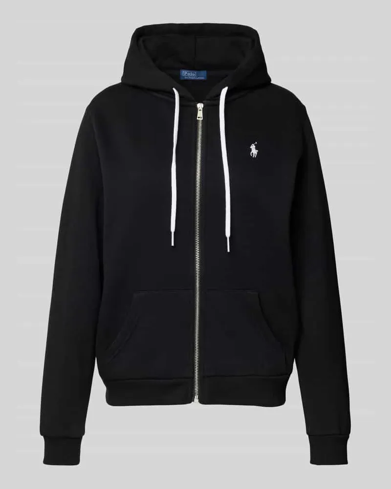 Ralph Lauren Sweatjacke mit Logo-Stitching Black