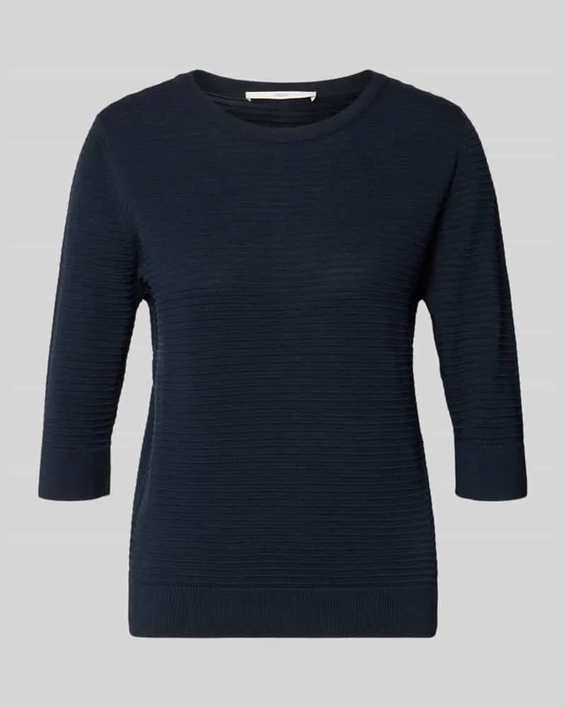 Lanius Strickpullover mit 3/4-Arm Marine