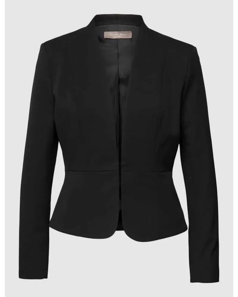 Christian Berg Blazer mit Hakenverschluss Black