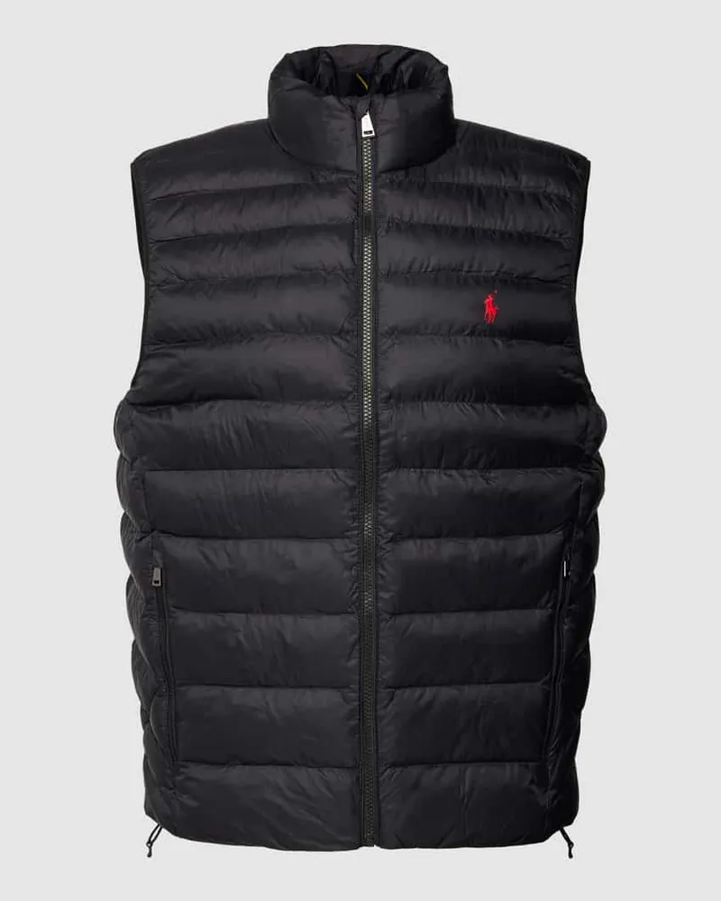 Ralph Lauren Steppweste mit Stehkragen Black